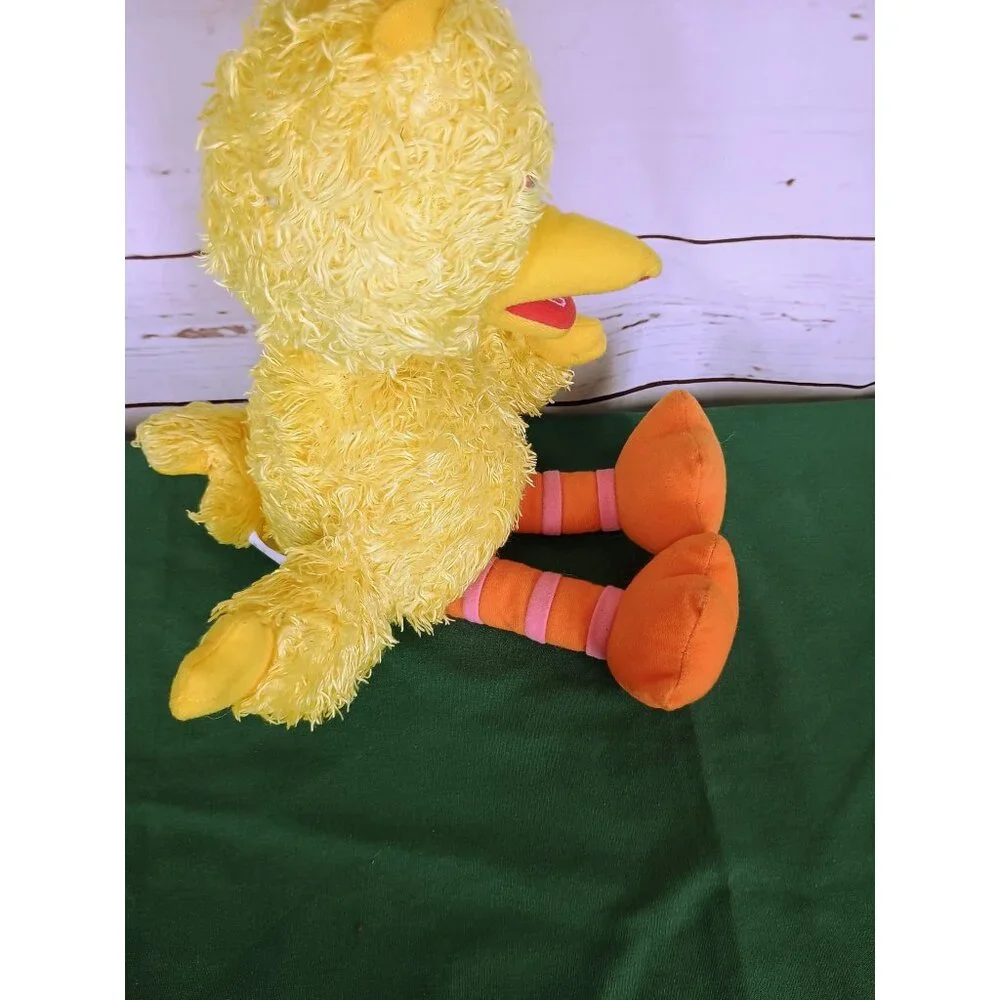 Sesame Street Big Bird Plush Toy Yellow‎ & Orange Soft Stuffed Animal For Kids